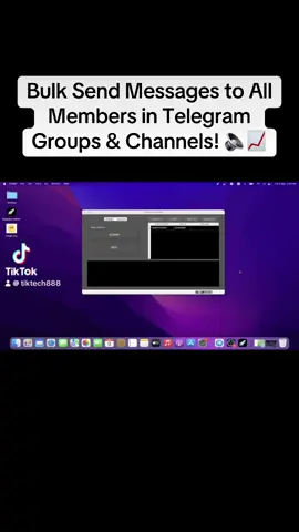 BULK SEND MESSAGE TO ALL MEMBERS IN TELEGRAM GROUP & CHANNEL Bulk send unlimited messages & DMs to everyone via usernames or phone numbers with use the Telegram Rocket software!  This will allow you to send a single message to a list of users.  You will just need to provide a list of Telegram usernames or phone numbers, the message that you would like to be sent, and specify the time interval between messages.  After that, start the bot and it will bulk send messages to all these users on Telegram. You can also add unlimited Telegram members with the latest new rotating proxy feature which is useful in performing automated tasks. This method is 100% efficient and works for macOS and Windows applications If you want to grow your telegram members!  #sidehustle #passiveincome #sales #telegram #telegrambot  #techtips #marketing #marketingdigital #bulkmessaging #digitalmarketing #digitalmarketingtips 