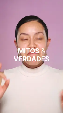 Chamei quem entende do assunto para desvendar mitos e verdades sobre o mundo da maquiagem. Pode entrar, @Ana Veiga. 🤍