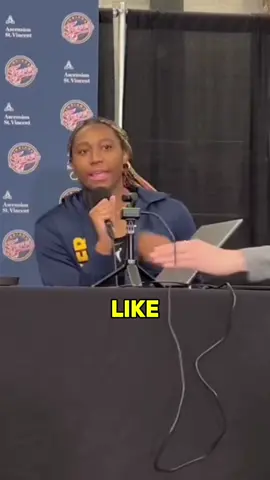 Aliyah Boston on internet trolls “There's just a lot of like couch coaches” 😂  🎥 @chloepeterson67 on X #aliyahboston #indianafever #WNBA 