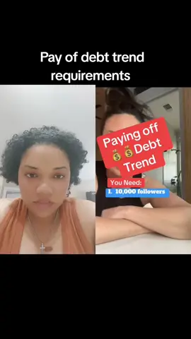 #duet with @DIYmom #tiktoktrend  This trend is real yall and we all gotta support each other. #newtrend #fypシ゚viral #payoffdebttrend #payoffdebt #trending 