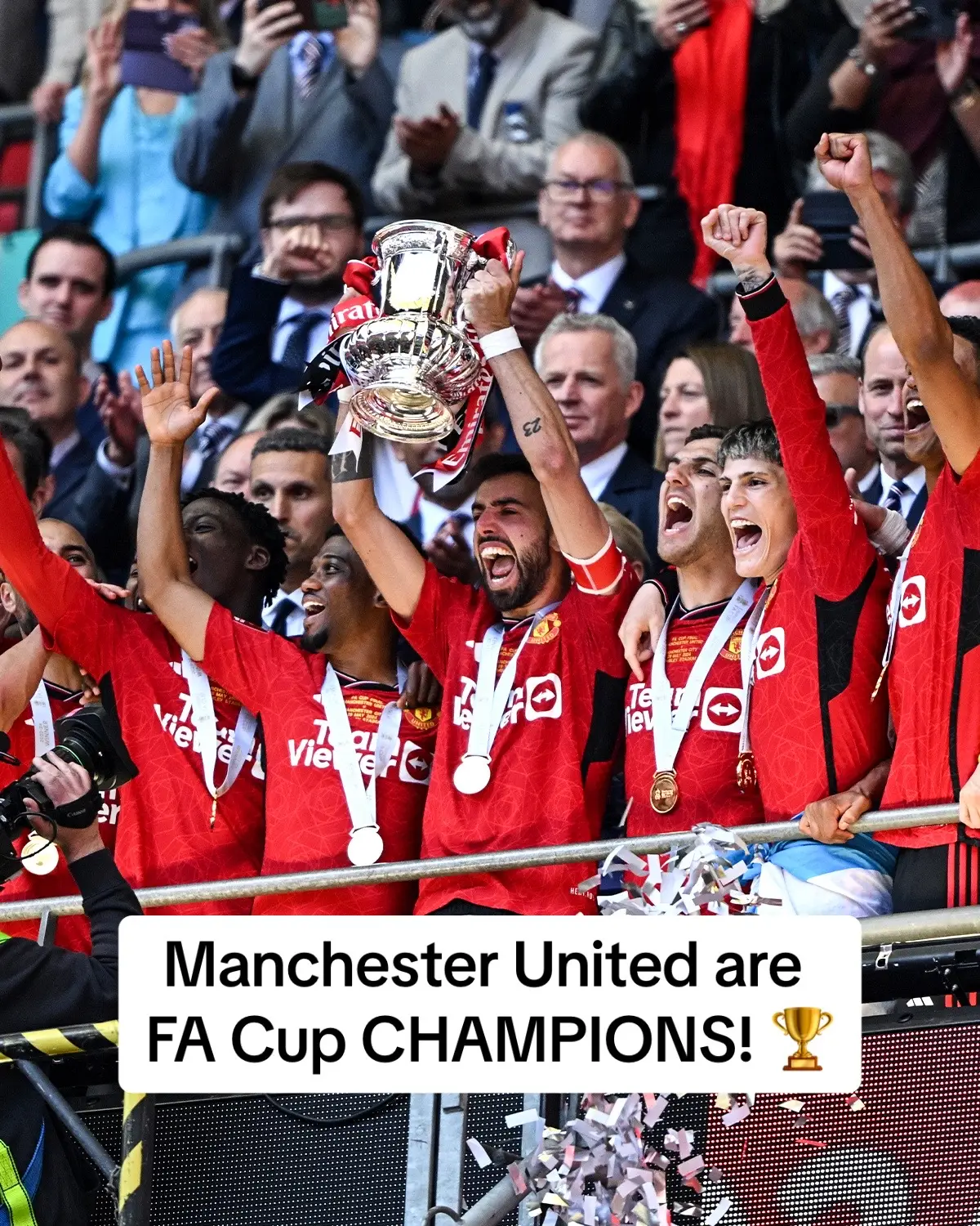 Man United end Man City’s dreams for a double as they beat them in the FA Cup final🏆 #football #manchester #manchetserunited #united #ggmu #manunited #manutd #manchestercity #mancity #facup #fa #Soccer #futebol #futbol 