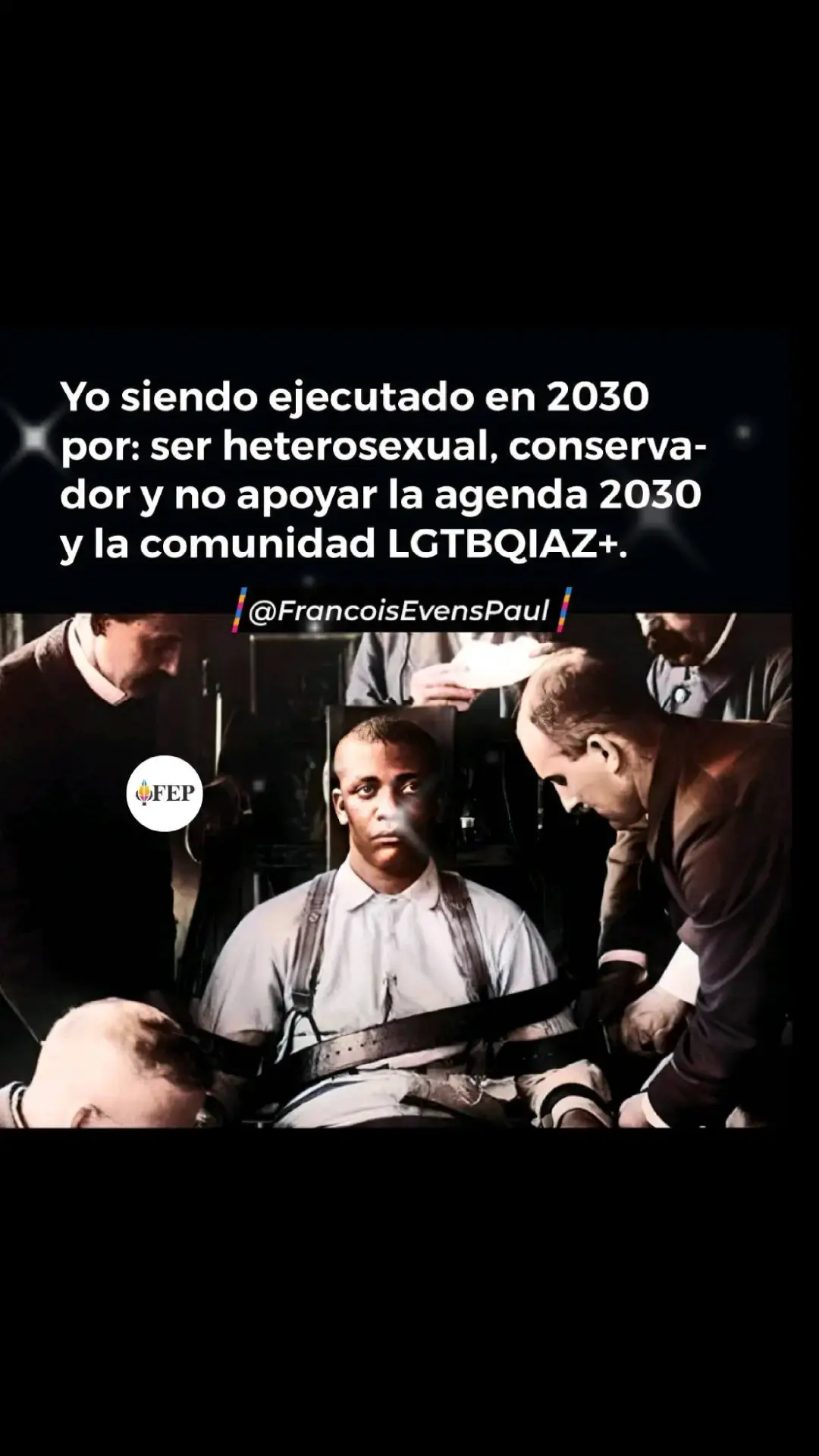 QUE HONOR SERÁ PARA MI SER CASTIGADO POR LA PENA MÁXIMA POR MIS CONVICCIONES , VALORES Y MI FE.  @francoisevenspaul . . . . . . . . #mife #honor #convicciones #valores #hastalamuerte #heterosexual #elprogresismo #laizquierda #ideologiadegenero #lgbtq #elfeminismo #elkirchnerismoesodio #socialismo #comunismo #aborto #maquiavelico #progresismo #feminismo #laverdad #francoisevenspaul #epf #evenspaulfrancois