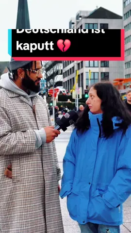 Deutschland ist kaputt 💔 #fy #foryou #foryoupage #fyp #fypシ #fypシ゚ #viral #fypage #fyy #fyyy #strassenumfrage #Video #videoviral #viral #StreetTalkTV #sad #traurig  #fürdich #trending 