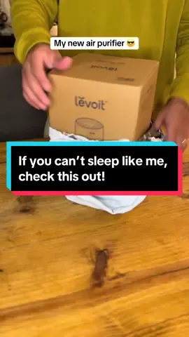 It’s been a week and I can already sleep better. Will post updates soon!👇👇👇👇 #sleep #naptime #levoit #breath #peace #night #fyp #fy #foryou #foryoupage #viral #trending #trendy #usa #shop #airfilter 