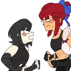 #RAGAPOM | Even Lila's sick of their sht😭 boxer!au by burrotello on X/Twitter #buttonblossom #jesterdoll #pomnixragatha #ragathaxpomni #tadc #theamazingdigitalcircus #tadcboxerau 