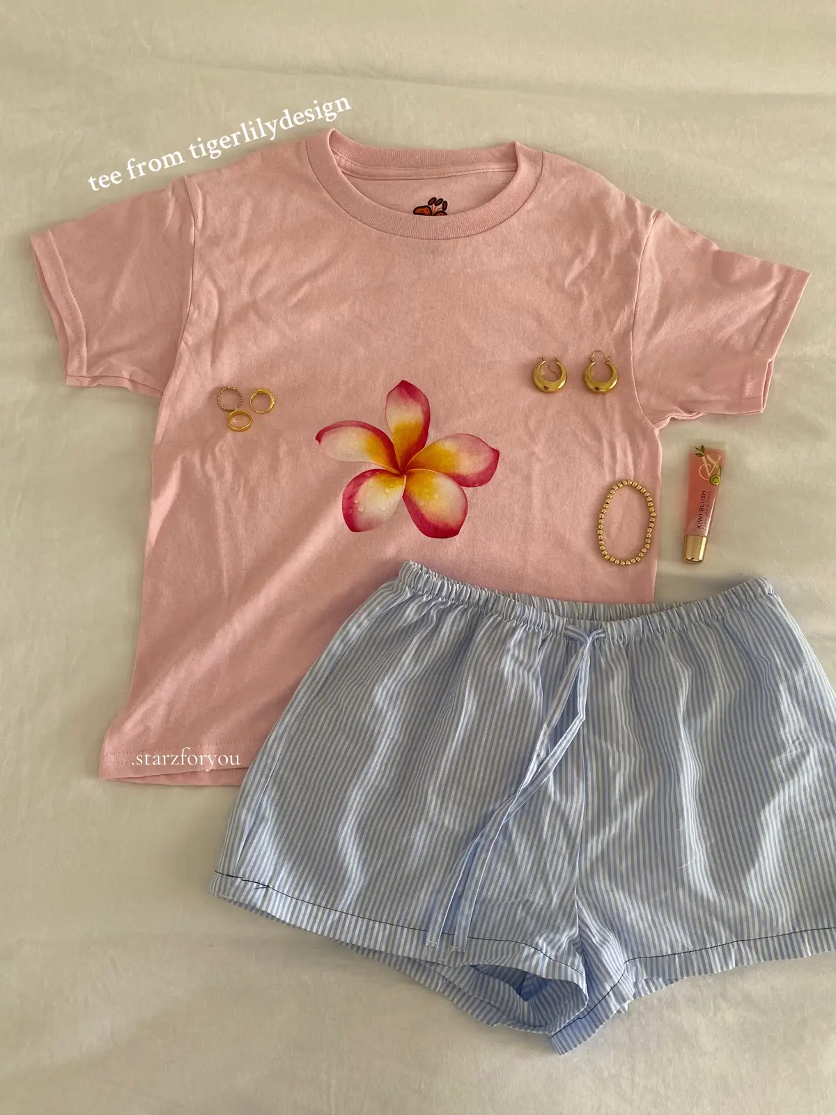 which one is your favorite? pink tee from @tigerlilydsn @tigerlilybackup #fyp#starzforyou#outfits#Summer#clothes#fashion