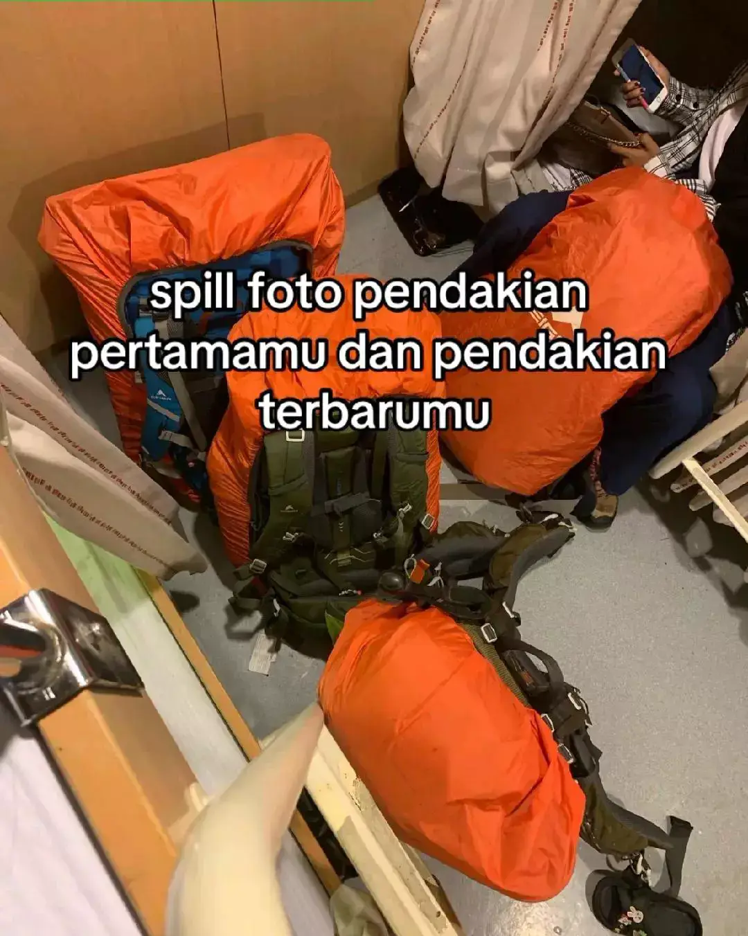 baru baru ini kok🙏 #xyzbcafypシ #pendakigunung #pendaki #rinjanimountain #gununggedepangrango 