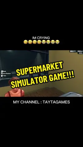 😭😭😭😭😭 #supermarket #simulator #gameplay #gamingclips   #xzyabc #viral #trending #fypage 
