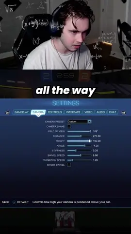 1000 iq camera movement 🧠 #rocketleague 