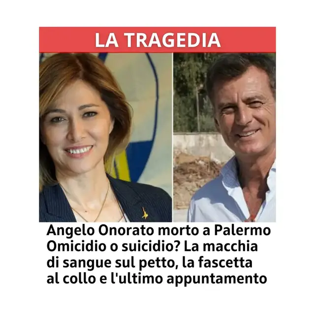 Qualcuno l'ha strangolato? Sarà l'autopsia, disposta dal procuratore aggiunto Ennio Petrigni che coordina l'inchiesta, a fornire maggiori dettagli. Le ipotesi al momento sono due: omicidio e suicidio. Quest'ultima non viene però presa in considerazione dagli amici dell'imprenditore. E tanto meno dalla moglie: «hanno ucciso mio marito Angelo» ha detto subito ad alcuni amici che l'hanno chiamata per capire se la vittima fosse realmente il marito. Quelle stesse persone che venerdì sera sono stati con lui alla festa d'inizio estate organizzata dal Circolo del tennis: parlano di una persona serena e felice. 👉 Link in bio #palermo #angeloonorato #Francescadonato #leggoit