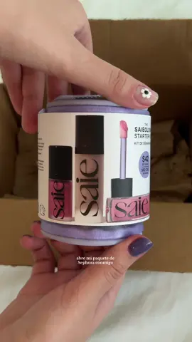 Yey! Ive been wanting to try @Saie products for such a long time 🫐🎀  #maquillaje #sephorahaul #saiebeauty #saie #unboxingdemaquillaje #maquillajefacil #makeupunboxing #makeuphaul 