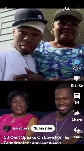 Im definitely my grandma’s baby. I felt the same way about my grandparents. I miss them so much. I wish I could talk to them again. 🥺🥺🤎🤎🙏🏾🙏🏾🙏🏾🙏🏾 #50centgrandma #50cent #grandma #grandparents #crying #Love 