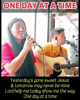 One Day At A Time (Live Cover) #onedayatatime #gospel #selinajoycee #elexirmusic #acoustic #acousticcover #acousticcovers #acousticjam #fyp 