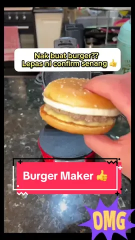 Ramai suka makan burger. Sebab dah lama pencen makan M besar, so lepas ni xda masalah. Sekejap ja boleh siap burger resepi korang sendiri. Nak siapkan breakfast anak pun x bersepah 👍 Saja share ja, benda ni ada kat tempat shopping S oren tu, cari (3 in 1 burger maker). Boleh try.  Dekat bag kuning bawah ni aku letak accessories lain kalau perlu 👍 tq for support 😎😍 #aididitmyway #reviewbymarcello #burger #fy #fyp 