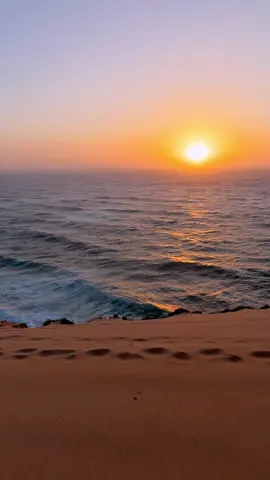 📍 The dunes of Timlalines, Morocco If you know, you know 🧡 . . #Morocco #SouthMorocco #Taghazout #Tamri #Agadir #Travel #Trip #Sunset #SunsetLover #Ocean #Surf #Sand #bestplaceonearth 
