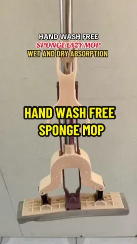 Sponge Mop para sa mga tamad 😅 No need na labhan isang hugot lang piga agad 🥰 #spongemop #lazyspongemop #mopforwetanddrycleaning #fypシ゚viral 