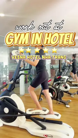 phòng Gym tại Vesna Hotel Nha Trang được trang bị nhiều thiết bị hiện đại để khách hàng lưu trú tại khách sạn chúng tôi có thể tập luyện 🥰 #nhatrang #dulich #khachsannhatrang #xuhuong #trending 
