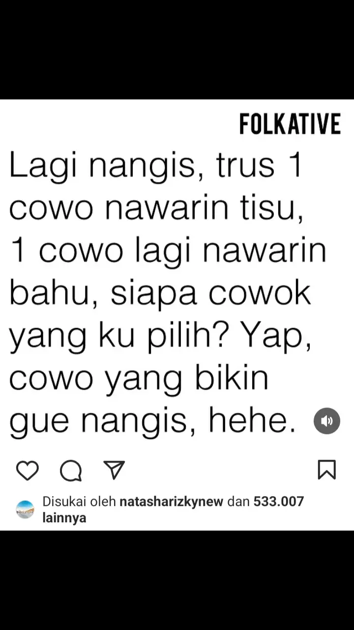 relate banget buat kebanyakan cewek  #quotes #natasharizky #fyp #fypage 