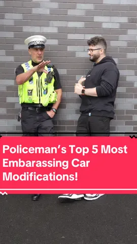 Policeman’s Top 5 Most Embarassing Car Modifications! #police #carmods #carscene #modifiedcars #cars #roadsafety