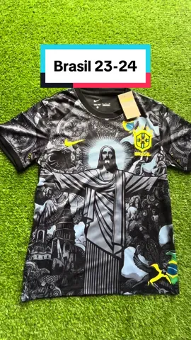 🇧🇷🌟 Lleva la pasión de Brasil con esta edición especial de la camiseta de Jesús. Arte y fe en cada costura.  #Brasil #Jesús #Fútbol #Seleção