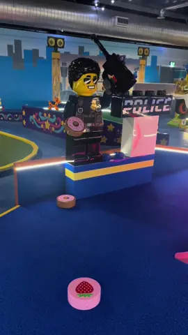 Lego City mini golf ⛳️ #minigolf #crazygolf #legoland #lego #windsor #london #holiday #fyp 