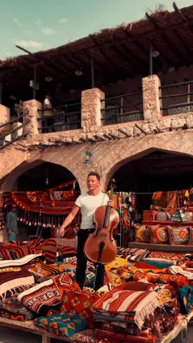 Amr Diab - Egypt 🇪🇬 Playing some Egyptian melodies  in front of the shop with the beautiful carpets 😍