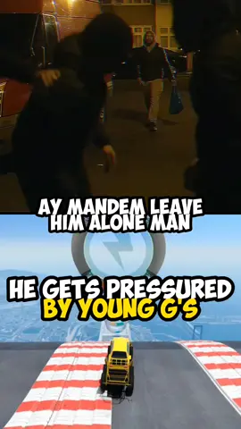 He gets pressured by young g's#fyp #viral #roadman #foryou #xyzbca #ukgangs 