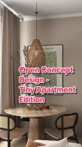 This whole apartment is under 500 square feet - yet we manager to fit a full kitchen, dining room and living space. Small spaces can be functional and beautiful - contact us to learn more.  #interiordesign #interiordesigner #fyp #foryou #smallspacedesign #affordabledesign #toronto #virtualdesigner #internationaldesigner #SmallBusiness #pinterest 