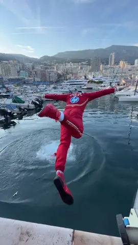 There’s only one way to celebrate in Monaco! @Formula 1 @ScuderiaFerrari 🏆❤️‍🔥 #ThisIsMonaco #MonacoGP #f1 #formula1 #monaco #charlesleclerc #winner #montecarlo #trending #jump #ferrari #celebration #happy #joy #congrats #luxury  #grandprix #luxurylifestyle