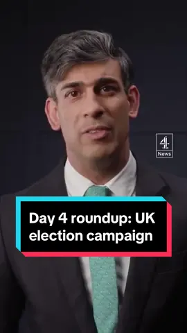It's day 4 of the UK election campaign - here are 4 things you need to know #ElectionDaily #Politics #UK #Sunak #Starmer #EdDavey #NigelFarage #RachelReeves #Labour #Tories #MilitaryService