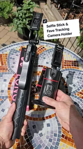 banging deal for this selfie Stick and auto tracking camera holder. no need to pick one or the other when you get 2 for 1 . #selfiestick #autotrackingcameraholder #facetracking #facetracker 