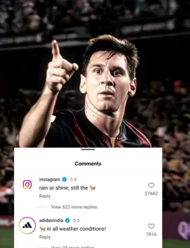 Instagramkii baa qirtay inuu messi goat yhy#messi #fcbarcelona #viral #fypシ゚viral #fypシ #football 