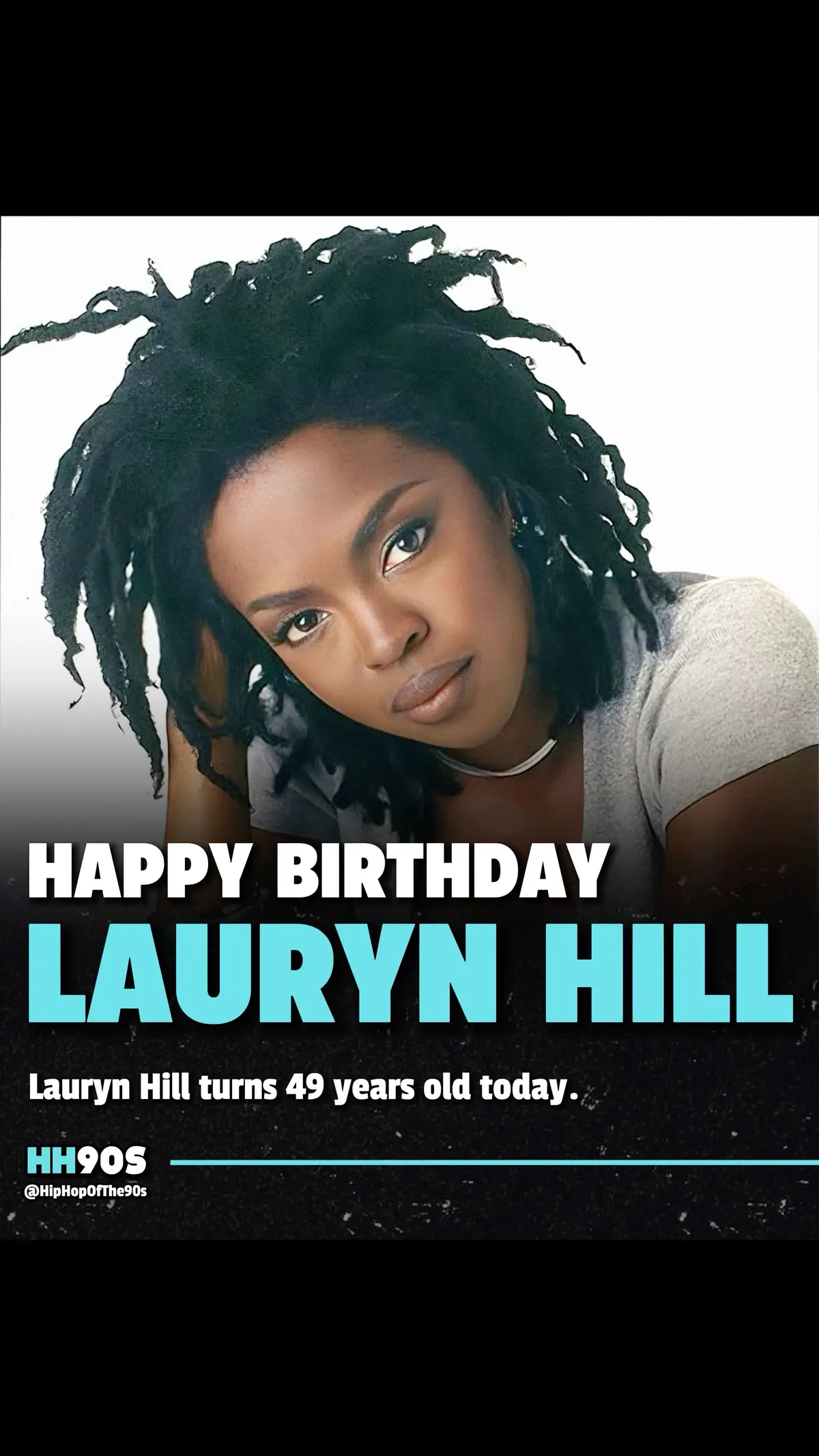 Happy 49th Birthday to #LaurynHill 🙏🏽💯 📸 Via: Anthony Barboza - IG/anthony_barboza_photographer   What's your favorite Lauryn Hill song ⁉️ #rap #hiphop #music #hiphopmusic #rapmusic #fugees #raptok #happybirthday #oldschoolhiphop #hiphopculture #hiphopofthe90s 