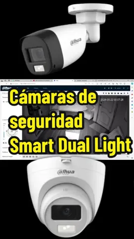 Cámaras de seguridad con Smart Dual Light, captura imagenes a color 24/7 #fullcolor #smartdualilluminators #ia #inteligenciaartificial #inteligencia #cctvcamera #dahualatam #camaradomo #bullet #turret 