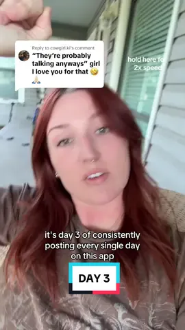 Replying to @cowgirl.ki social experiment just to see what happens 💁🏼‍♀️ day 3 🤠 