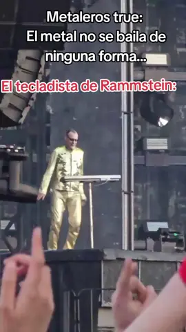 Los metaleros trve no saben nada de Rammstein... #metalero #metaleros #rammstein #christianlorenz #baile #pedritomeelectrucutaste #humormetalero 