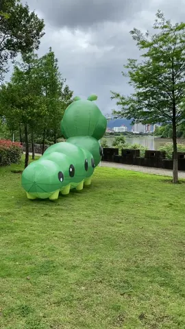 Do you like the giant caterpillar?