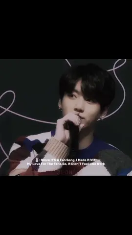💌:[🐰: It's a fan song so I wrote it with my love for my fans💗] 💌 [🐰: Whenever you feel tired or want to escape from the reality just open the door inside your heart where you will Find SEVEN⁷ of us Waiting to CONSOLE you 💗🫶🏻 #jungkook #bts #magicshop #viral #fyp #fypシ゚viral #foryou #bts_official_bighit #jkブランド #btsarmy 
