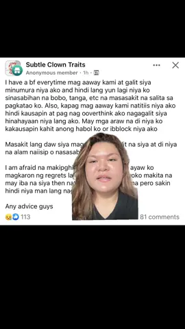 Beh di mo deserve yan #advice #realtalk #reality #relatable #Relationship #toxic #toxicrelationship #redflag #opinion #thoughts #foryou #fyp 