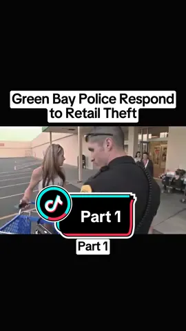 Green Bay Police Respond to Retail Theft - Part 1 #cops #police #copsoftiktok #policeofficer #policeoftiktok #fyp 