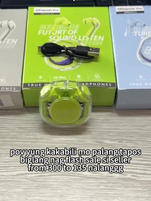 Transparent bluetooth headphones are only 135 pesos with free shipping