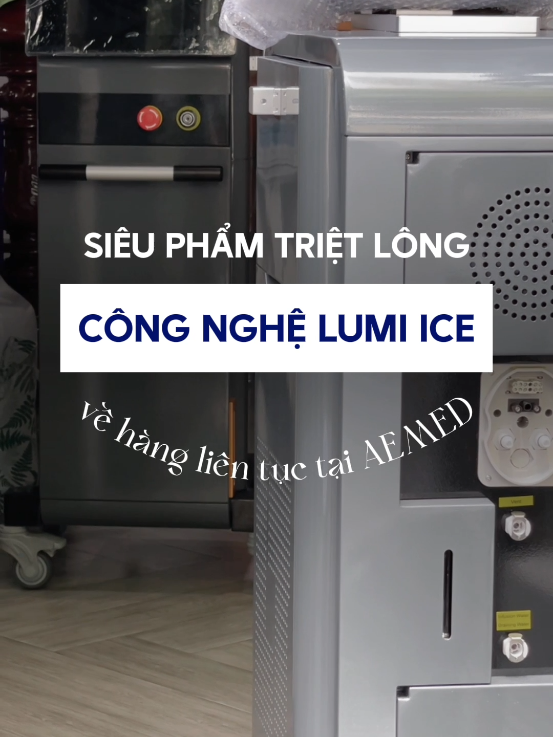 Siêu phẩm công nghệ triệt lông LUMI ICE về hàng! 𝗖𝗵𝗶 𝘁𝗶𝗲̂́𝘁 𝘃𝘂𝗶 𝗹𝗼̀𝗻𝗴 𝗹𝗶𝗲̂𝗻 𝗵𝗲̣̂: ▪️ Hotline: 0️⃣9️⃣4️⃣6️⃣6️⃣5️⃣4️⃣4️⃣8️⃣8️⃣ #AEMED #ThietbithammyAemed #Thammyvien #lamdep #thinhhanh #fyp
