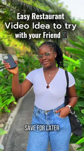 Tag your friends you’d love to try this with😉🥂 1. First, set your phone camera to .5x/ the wide lens  2. Then, clean your lens  3. Use the back camera to capture by placing the phone face down 4. Have fun🤩 Spice it up by changing the environment or including interesting activities.  Save this reel✅, Tag a friend and try it out 🤌🏾 For more mobile videography content like this,  follow (@maeythecreator) #bestievideoidea #friendship #restaurantvideotransition #restaurant #videoideatotrywithyourfriend  #behindthescenes  #mobilevideography #transitions #reeltips  #reelsviral 