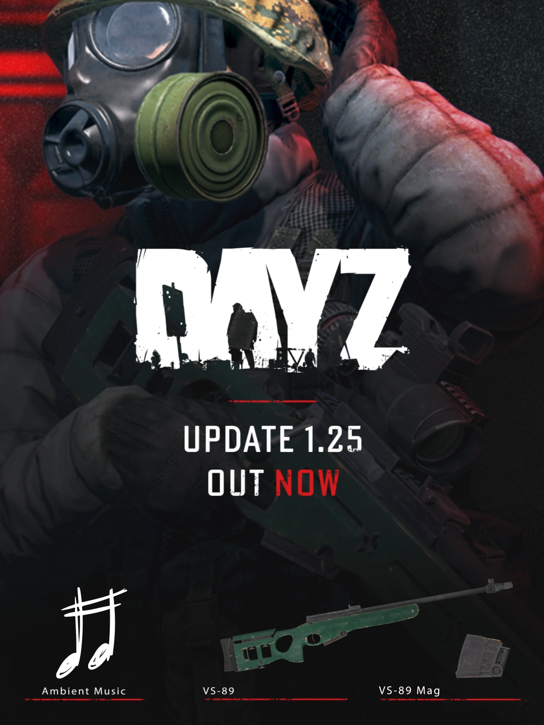 📢Hey Survivors,  The 1.25 Update is here!  Read more about it at the link in description. Enjoy the teaser.