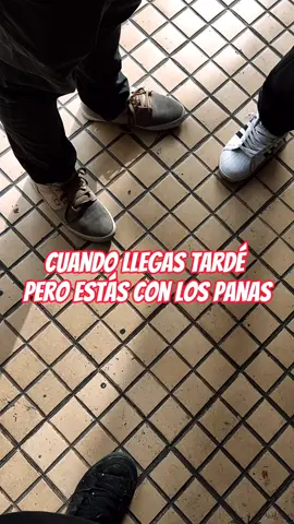 cuando llegas tarde pero estás con los panas#fyp #cole #instituto #tarde #lima 