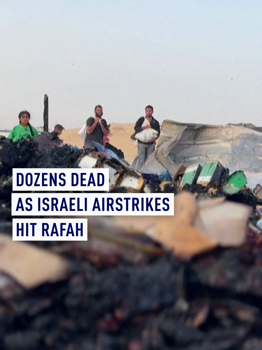 At least 45 #Palestinians have reportedly been killed by Israeli air strikes on Tel Al-Sultan. #GAZA #ISRAEL #Rafah