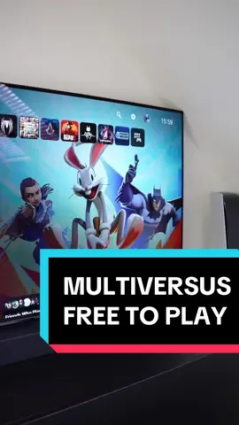 Play MultiVersus For Free starting Tomorrow on PlayStation, Xbox and PC! #Yorrick #GamingOnTikTok #FreeGameAlert #Gaming #Game 