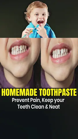 Make Kid-Friendly Homemade Toothpaste #foryou #fypage #viralvideo #dental #dentist 