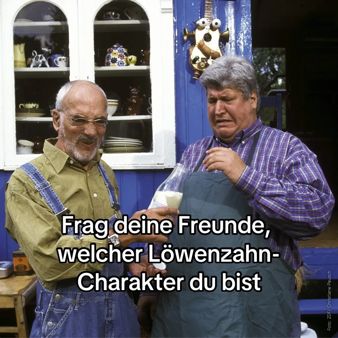 Ein Mal im Leben in Bärstadt wohnen … „Löwenzahn Classics“ mit Peter und Paschulke findet ihr bei uns in der #ZDFmediathek.🌻 #PeterLustig #Kindheit #Löwenzahn 