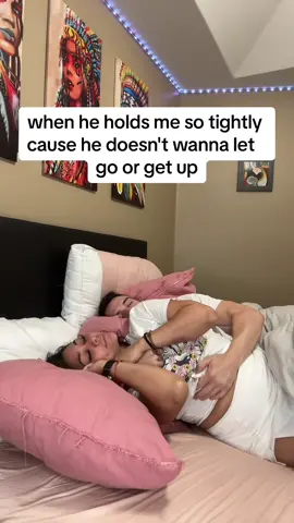 This is every night ❤️ #fyp #couple #funny #couplecomedy #relatable #reaction #loveyou #cuddles #bed #covers #hugs #girlfriend #boyfriend 